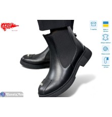 Черевики жіночі на зиму (8 пар р.36-41) чорний  "ARTO"