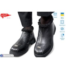 Черевики жіночі на зиму (8 пар р.36-41) чорний  "ARTO"