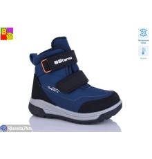 Черевики дитячі на зиму (6 пар р.25-30) синій  "BG"