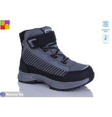 Черевики дитячі на зиму (6 пар р.28-33) сірий  "BG"