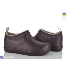 Калоші жіночі на зиму (8 пар р.37-41) коричневий  "LEO"