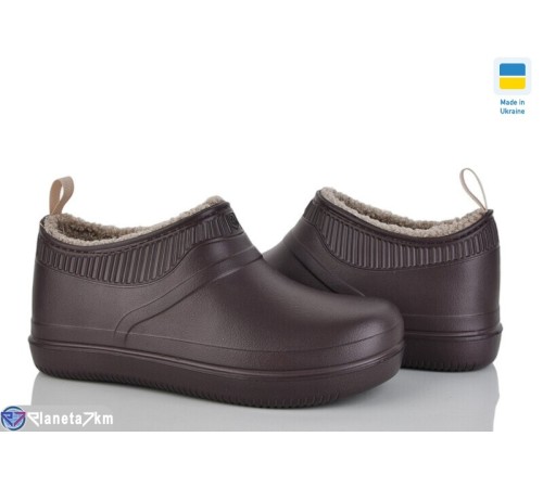 Калоші жіночі на зиму (8 пар р.37-41) коричневий  "LEO"