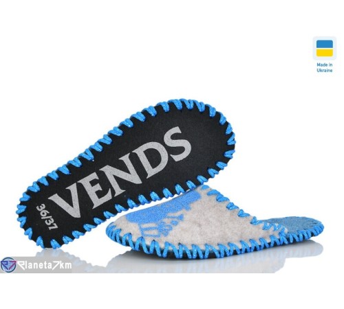 Тапки жіночі на весну/осінь (9 пар р.36-41) сірий  "Activ"