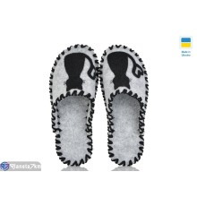 Тапки жіночі на весну/осінь (9 пар р.36-41) сірий  "Activ"