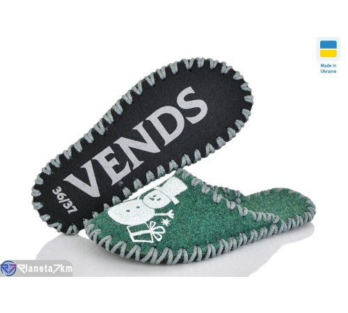 Тапки жіночі на весну/осінь (9 пар р.36-41) зелений  "Activ"