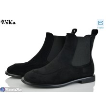 Черевики жіночі на весну/осінь (6 пар р.36-40) чорний  "Vika"