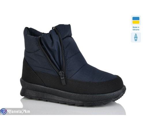 Черевики жіночі на зиму (8 пар р.37-41) синій  "Gelena"