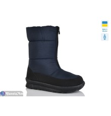 Дутики жіночі на зиму (7 пар р.37-41) синій  "Gelena"