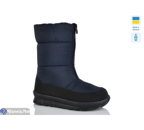 Дутики жіночі на зиму (7 пар р.37-41) синій  "Gelena"