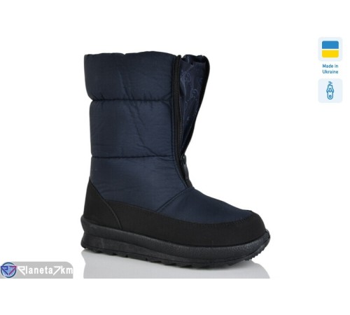 Дутики жіночі на зиму (7 пар р.37-41) синій  "Gelena"