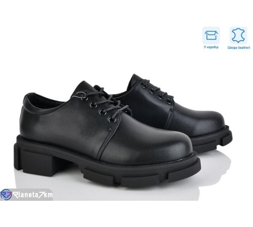 Туфлі жіночі на весну/осінь (8 пар р.36-41) чорний  "HoRIK"