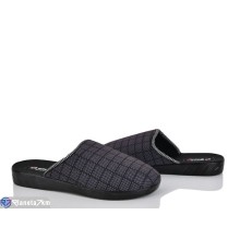 Тапки чоловічі на весну/осінь (6 пар р.40-45) сірий  "LUXORIS"