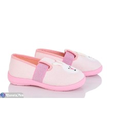 Тапки дитячі на весну/осінь (6 пар р.25-30) рожевий  "LUXORIS"