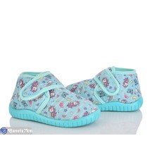 Тапки дитячі на весну/осінь (6 пар р.25-30) зелений  "LUXORIS"