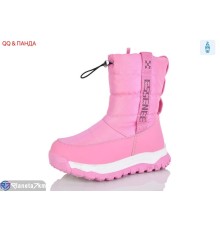 Дутики дитячі на зиму (8 пар р.32-37) рожевий  "QQ&Панда"