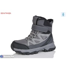 Черевики дитячі на зиму (8 пар р.32-37) сірий  "QQ&Панда"