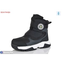 Черевики дитячі на зиму (8 пар р.32-37) чорний  "QQ&Панда"