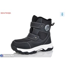 Черевики дитячі на зиму (8 пар р.32-37) чорний  "QQ&Панда"