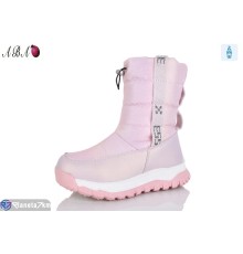 Дутики дитячі на зиму (8 пар р.32-37) рожевий  "Aba"