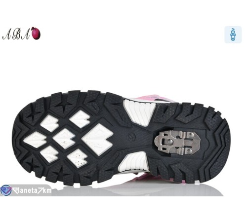 Черевики дитячі на зиму (8 пар р.32-37) рожевий  "Aba"