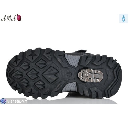 Черевики дитячі на зиму (8 пар р.32-37) чорний  "Aba"