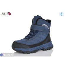 Черевики дитячі на зиму (8 пар р.32-37) синій  "Aba"
