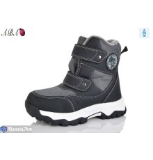 Черевики дитячі на зиму (8 пар р.32-37) сірий  "Aba"