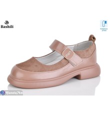 Дитячі туфлі на весну/осінь (8 пар р.32-37) коричневий  "Башили"