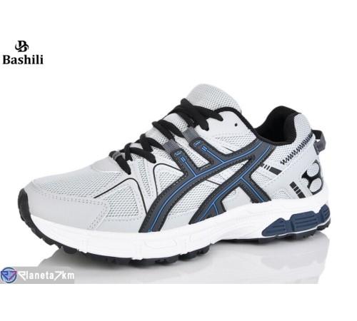 Кросівки чоловічі на весну/осінь (8 пар р.41-45) сірий  "Башили"