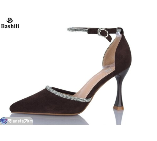 Туфлі жіночі на літо (6 пар р.36-41) коричневий  "Башили"