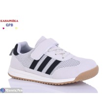 Дитячі кросівки на весну/осінь (8 пар р.32-37) сірий  "GFB-Канарейка"