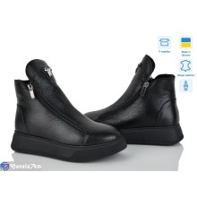 Черевики жіночі на зиму (6 пар р.36-40) чорний  "Speranza"
