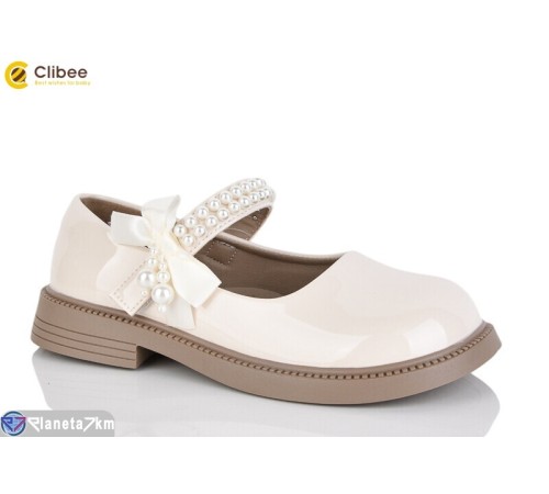 Дитячі туфлі на весну/осінь (6 пар р.32-37) бежевий  "Clibee-Apawwa"