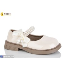 Дитячі туфлі на весну/осінь (6 пар р.26-31) бежевий  "Clibee-Apawwa"