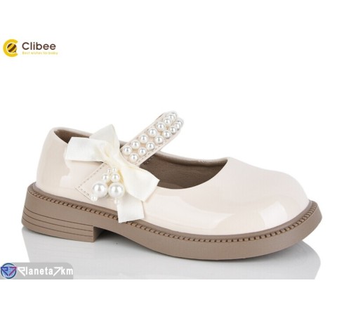 Дитячі туфлі на весну/осінь (6 пар р.26-31) бежевий  "Clibee-Apawwa"