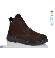 Черевики жіночі на зиму (6 пар р.37-41) коричневий  "LIKA"