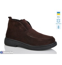 Черевики жіночі на зиму (6 пар р.37-41) коричневий  "LIKA"