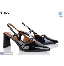 Туфлі жіночі на весну/осінь (6 пар р.36-40) чорний  "Vika"