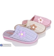 Тапки жіночі на весну/осінь (12 пар р.36-41) мікс  "ELMA"