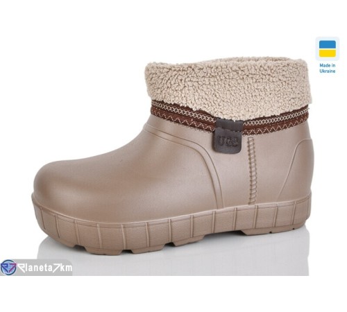 Калоші жіночі на весну/осінь (6 пар р.37-41) бежевий  "LOTTOS"