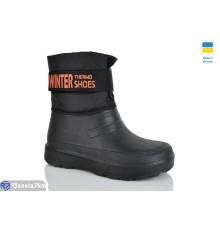 Чоловічі чоботи з піни на зиму (8 пар р.41-46) чорний  "LOTTOS"