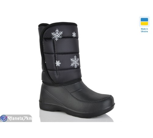 Жіночі чоботи з піни на зиму (8 пар р.37-42) чорний  "LOTTOS"