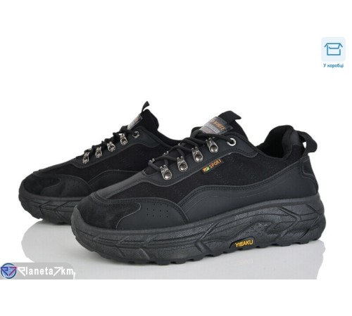 Кросівки чоловічі на весну/осінь (6 пар р.40-45) чорний  "HoRIK"