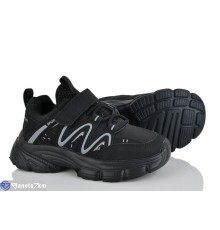 Дитячі кросівки на весну/осінь (8 пар р.32-37) чорний  "Laifakids"