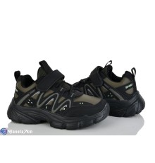 Дитячі кросівки на весну/осінь (8 пар р.32-37) хакі  "Laifakids"