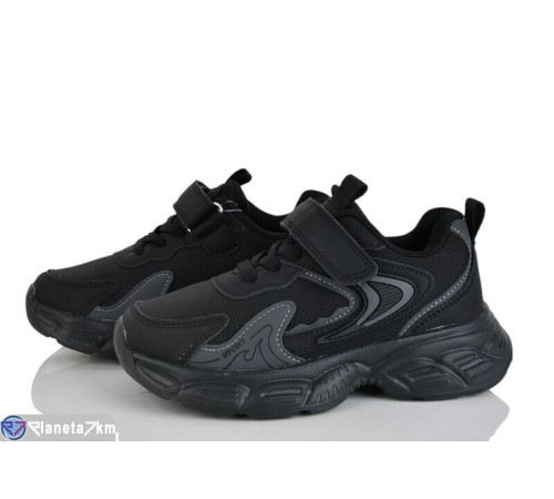 Дитячі кросівки на весну/осінь (8 пар р.32-37) чорний  "Laifakids"