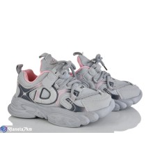 Дитячі кросівки на весну/осінь (6 пар р.32-37) сірий  "Laifakids"