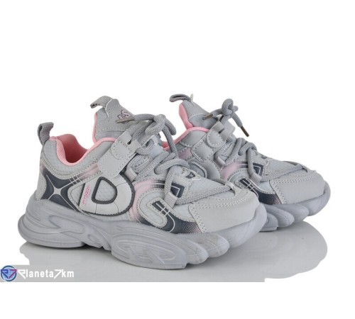 Дитячі кросівки на весну/осінь (6 пар р.32-37) сірий  "Laifakids"