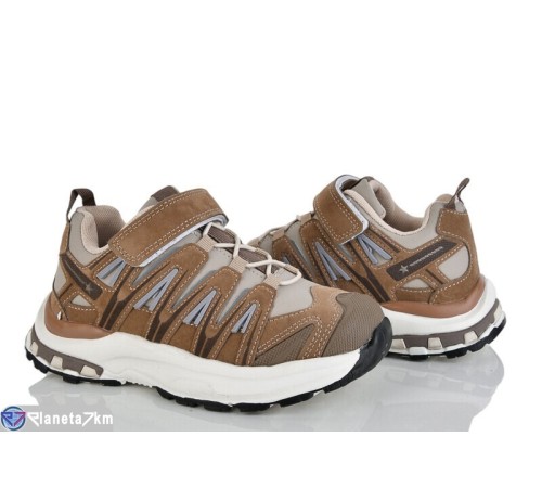 Дитячі кросівки на весну/осінь (8 пар р.32-37) коричневий  "Laifakids"