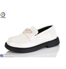 Дитячі туфлі на весну/осінь (8 пар р.26-30) бежевий  "Леопард"